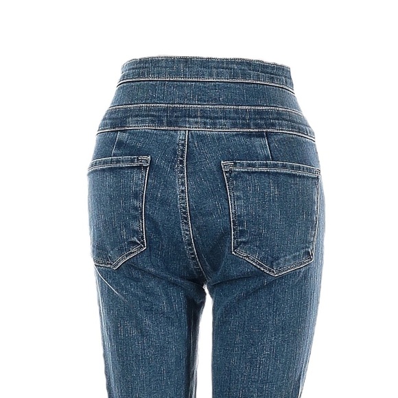 J Brand Annalie High Waist 3 Button Stretch Skinny Blue Jeans Size 24 - Picture 5 of 11